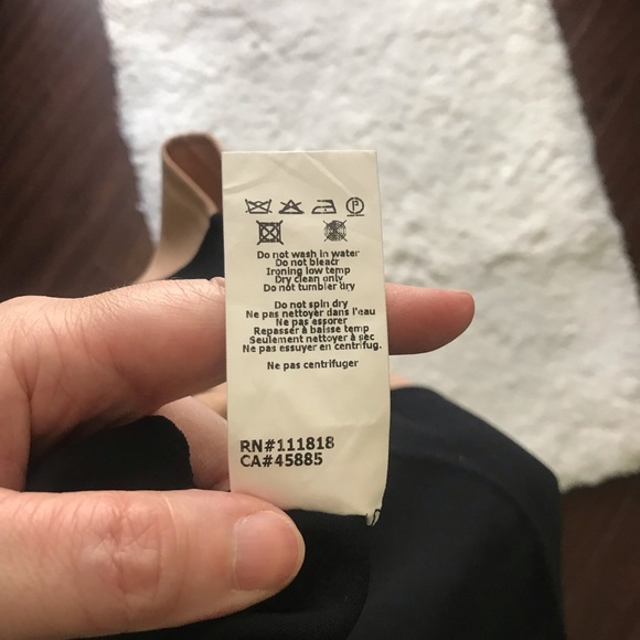 Colorblock Stretch Wool Dress Michael Kors COLLECTION size small - Picture 7 of 8